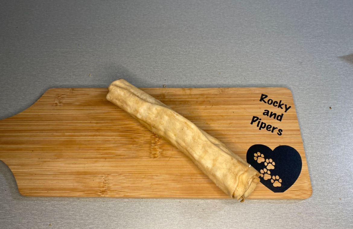 Single Smoked Rolled Buffalo Skin