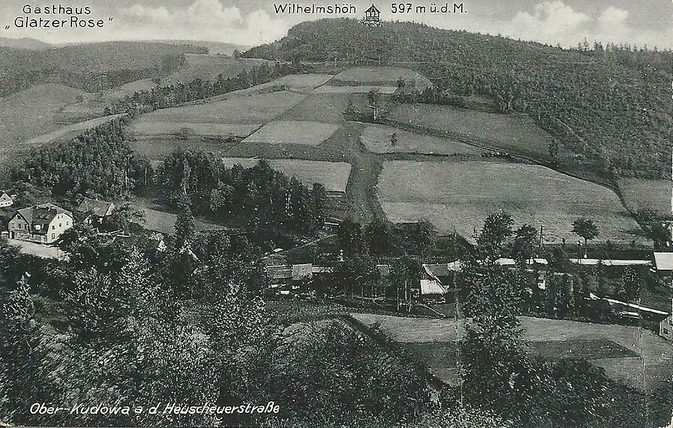 gasthaus glatzer rose kudowa 1915 rok