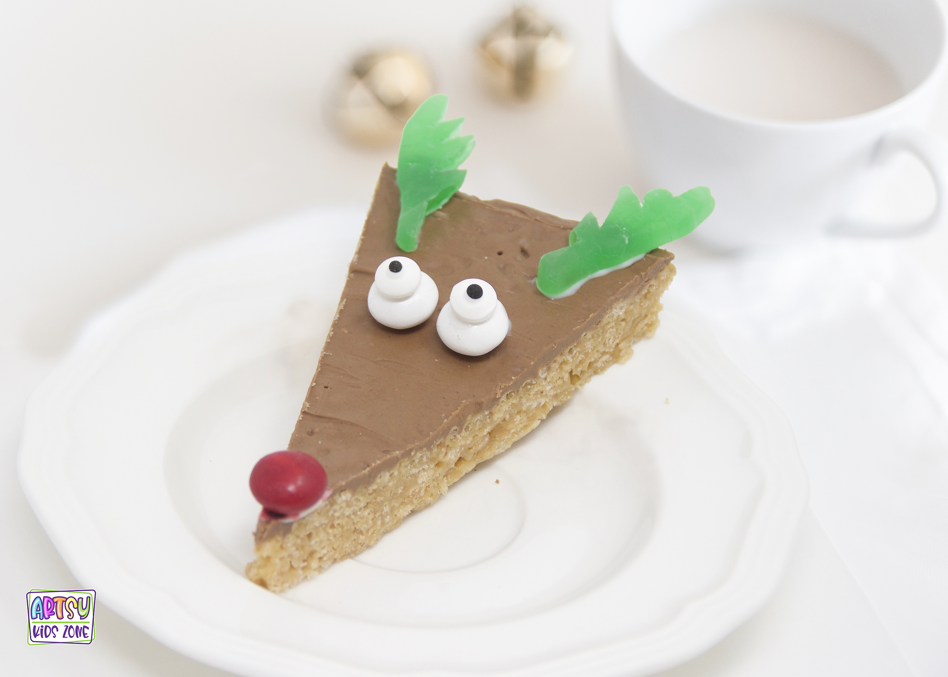 Reindeer Scotcheroos recipe.