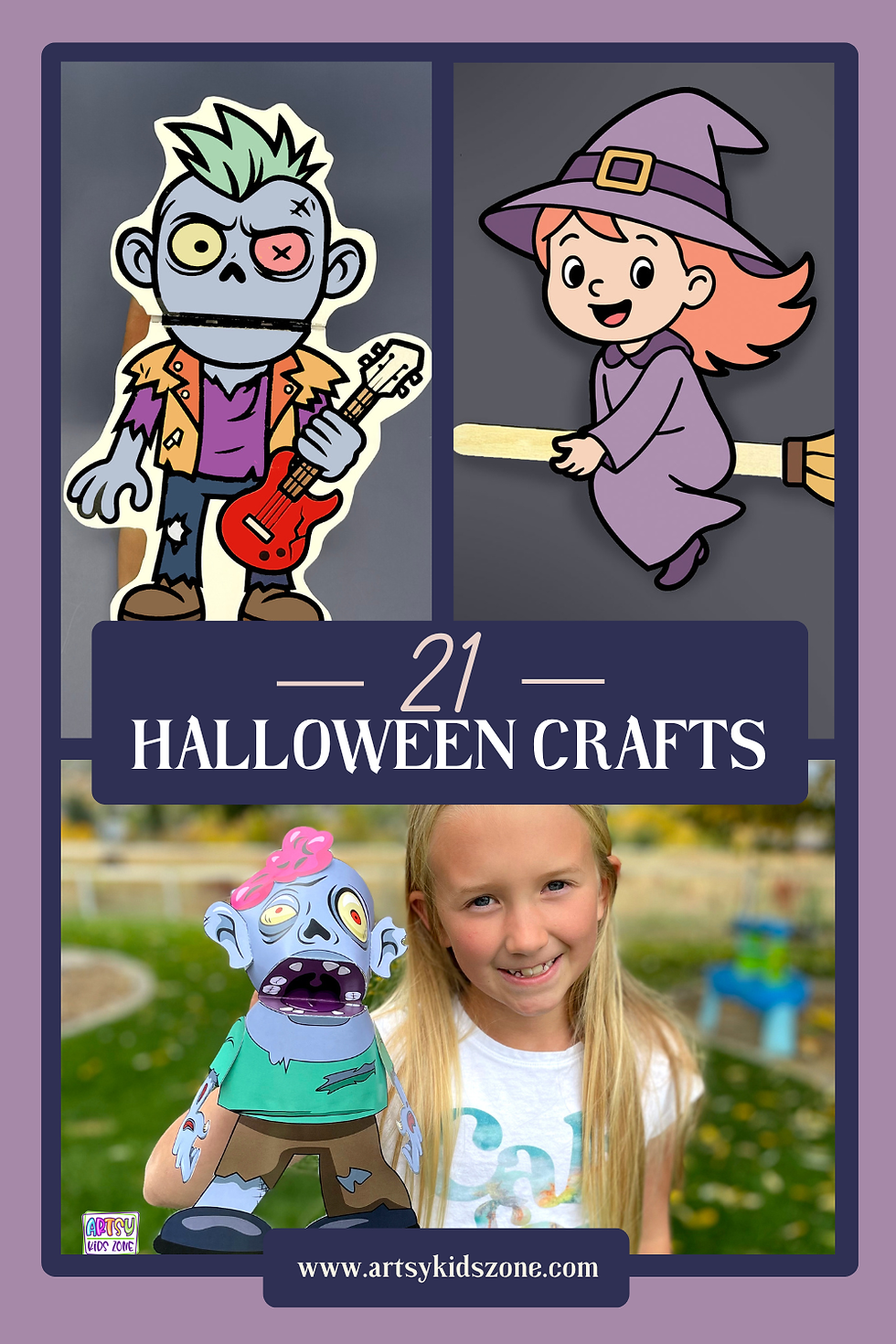 21 Halloween Crafts for Kids.