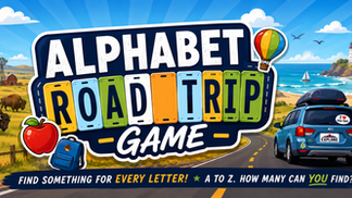 Play the Alphabet Road Trip game.