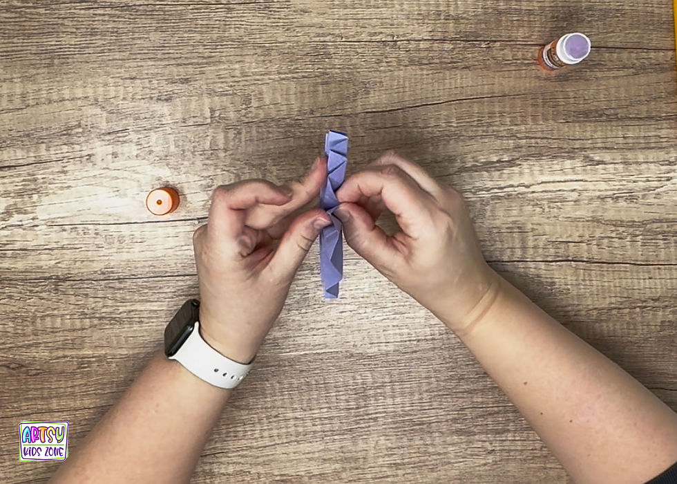 Hold while glue dries.