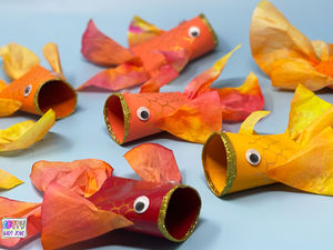 Toilet Paper Roll Fish Craft