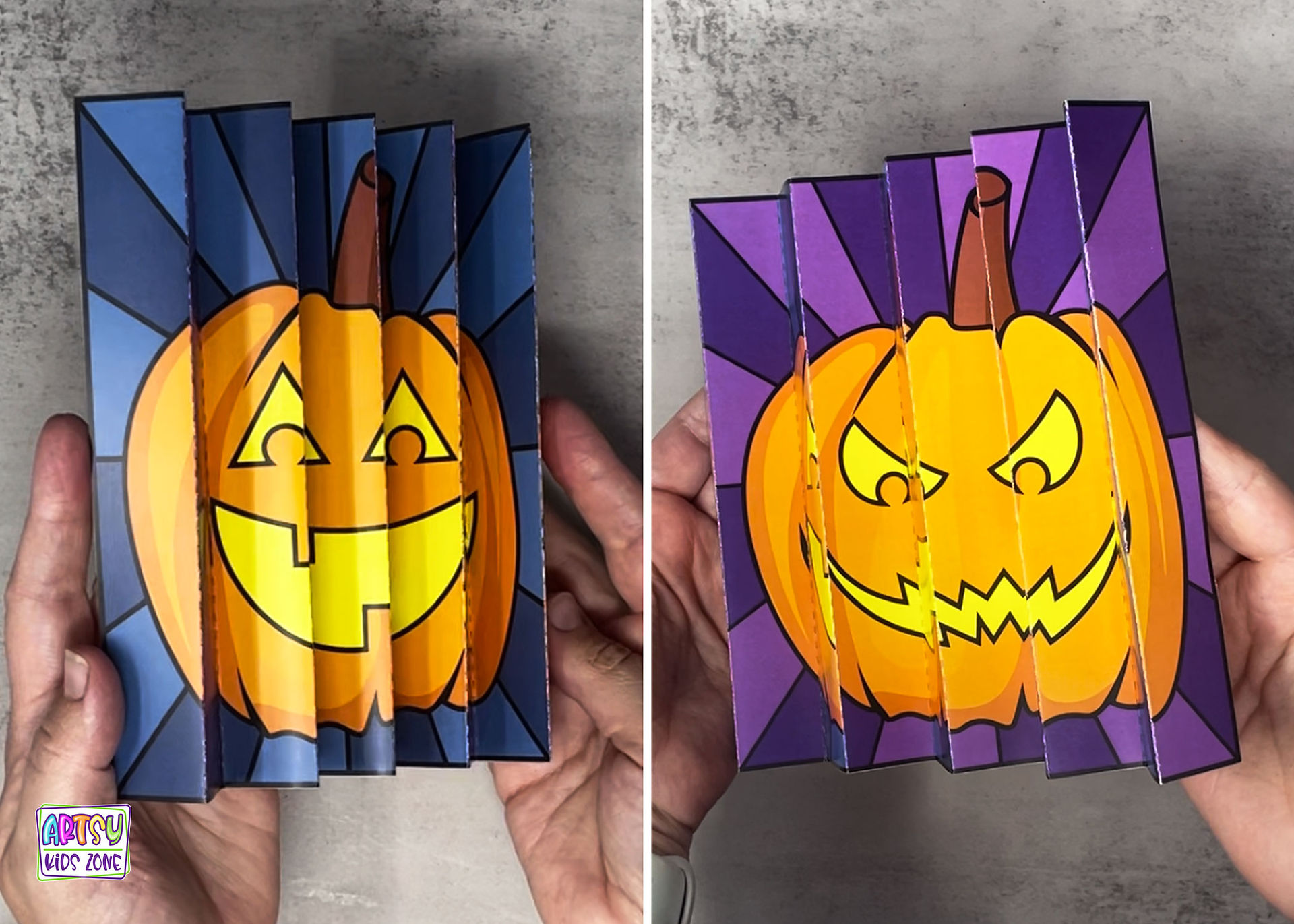 Jack-o'-Lantern Agamograph