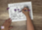 Coloring Dinosaur Agamograph template.