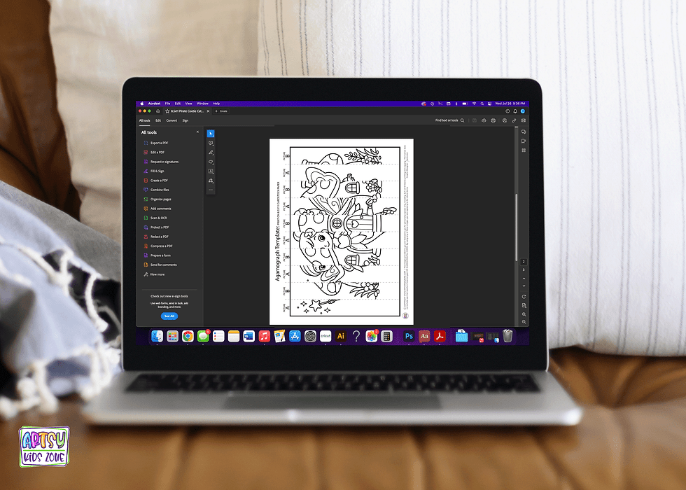 Downloading Agamograph Template.