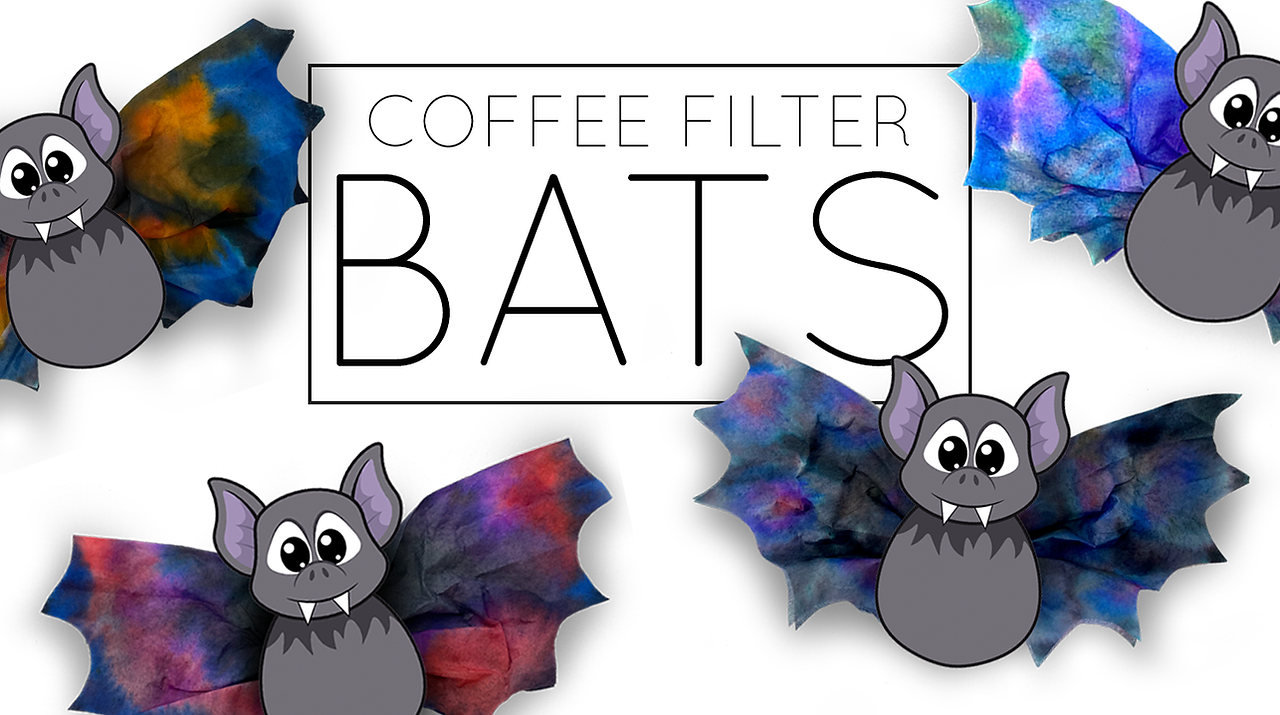 Coffee Filter Bats