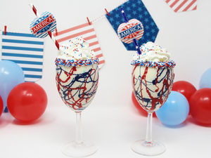 4th of July Milkshakes