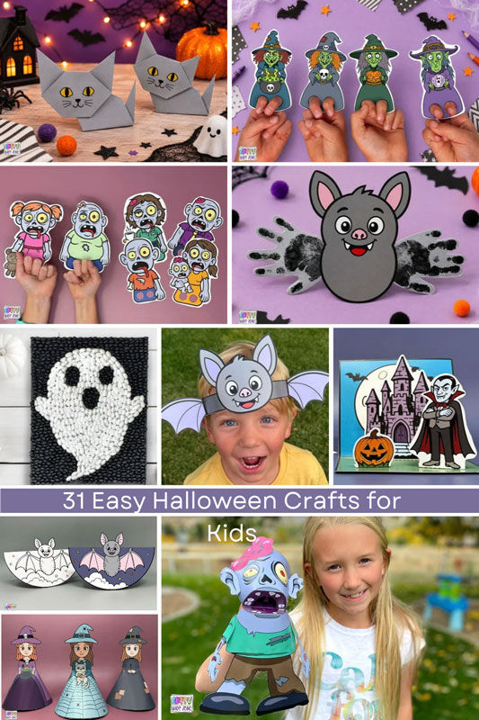 Halloween Crafts for Kids.
