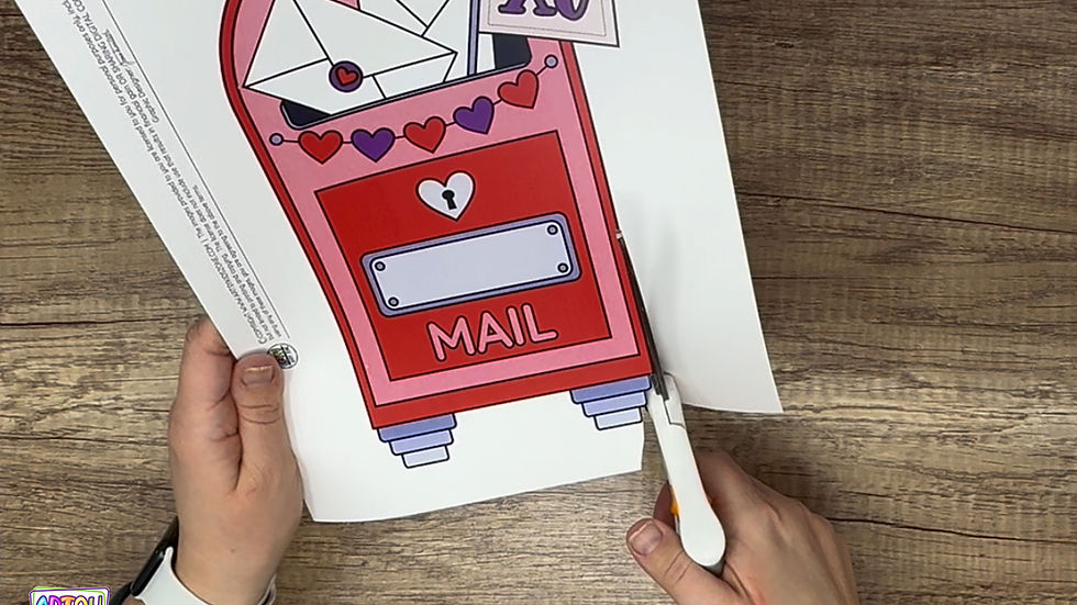 Cutout mailbox.
