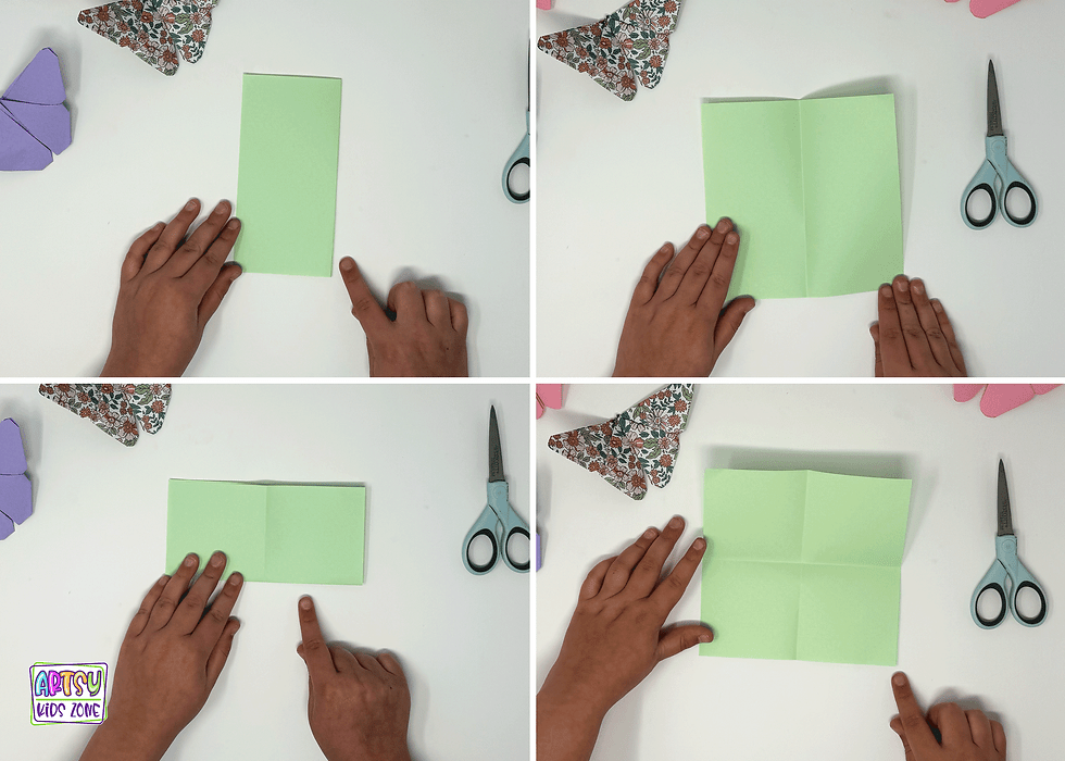 Make the Horizontal and Vertical Creases.