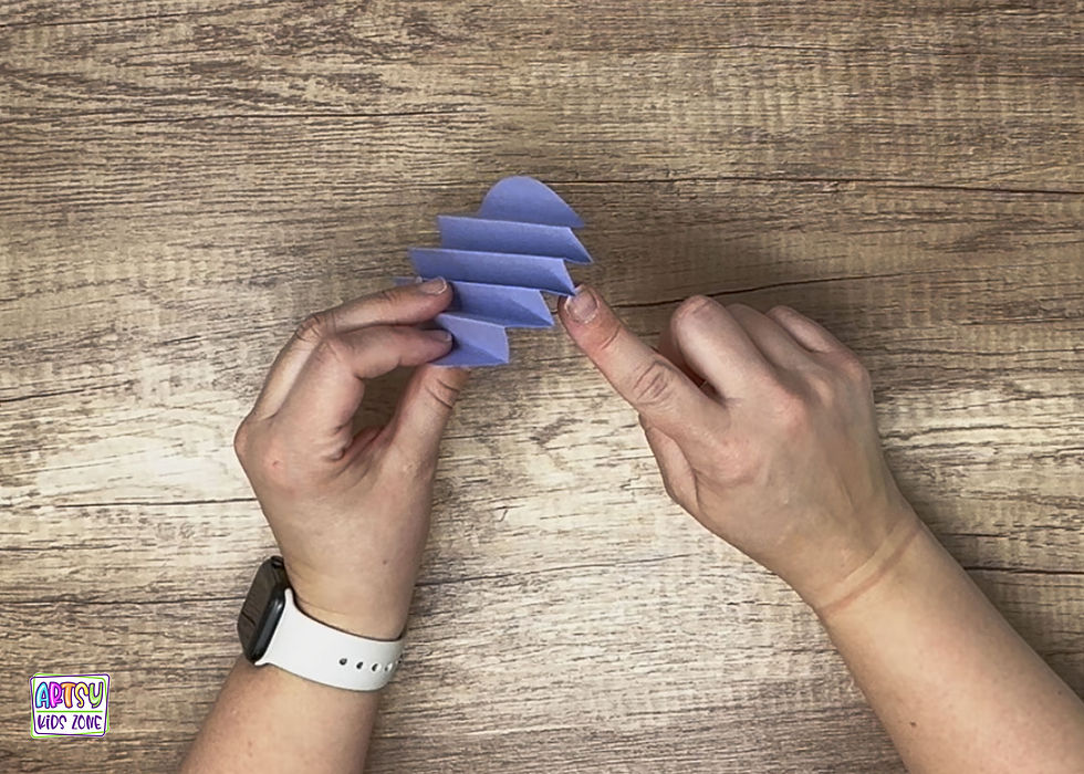 Fold Accordion-Style.