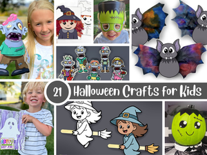 21 Halloween Crafts for Kids.