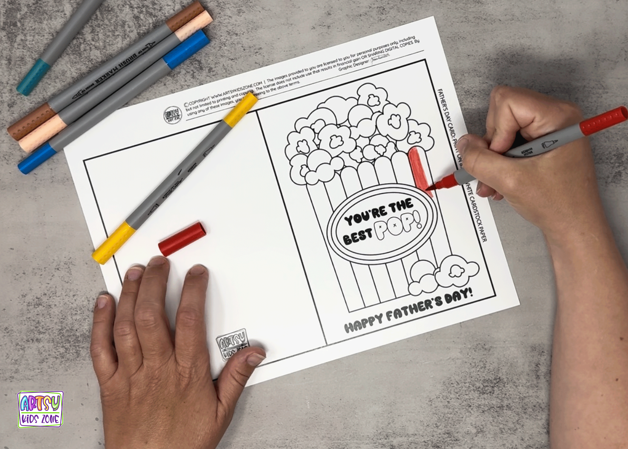 Printable Father's Day Card: A Perfect Last-Minute Gift