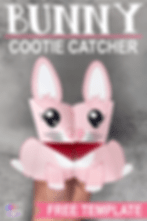 Bunny Cootie catcher.