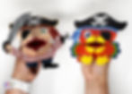 Pirate & Parrot Cootie Catchers