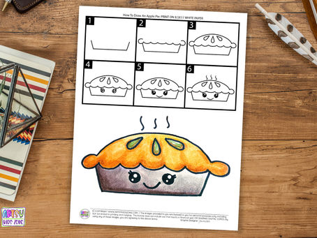 How To Draw An Apple Pie