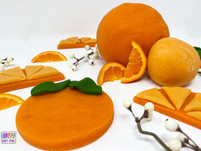 Orange Scented Playdough Recipe