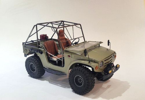 1/6 FMS JIMNY Fast Back Roll Cage (RAW UNPAINTED) | OC Cafe Racer