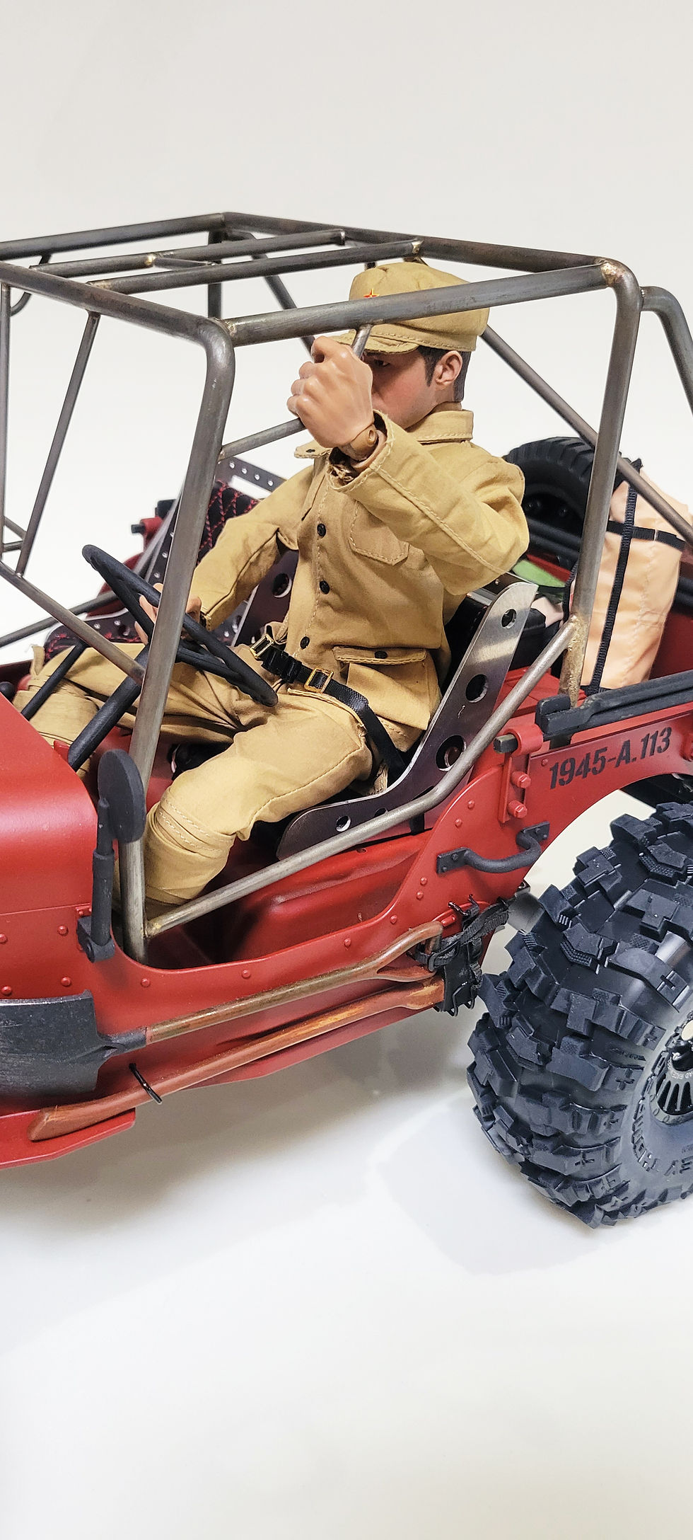 Thumbnail: 1/6 Scale ROCHOBBY Jeep Willy Roll Cage (FAST BACK)