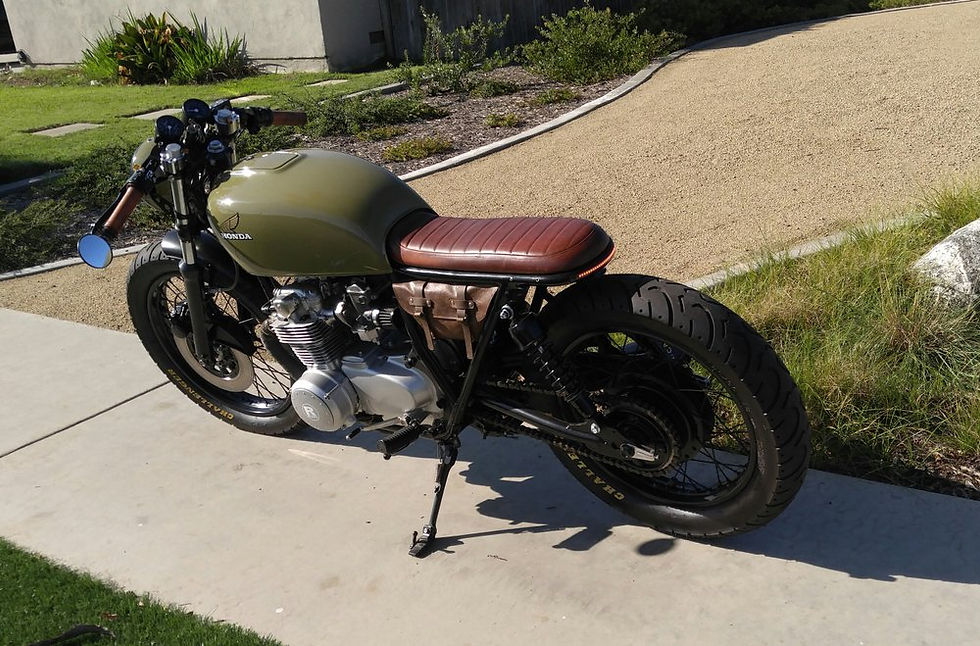 Thumbnail: Caterpillar Style B Cafe Racer Seat