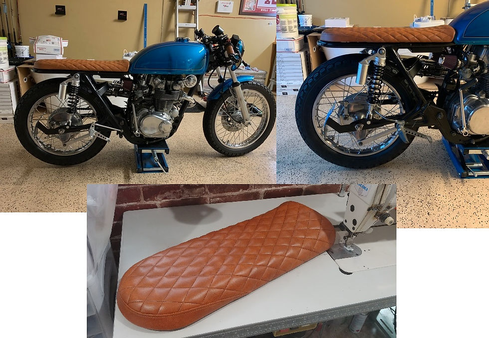 Thumbnail: Diamond Style A Cafe Racer Seat