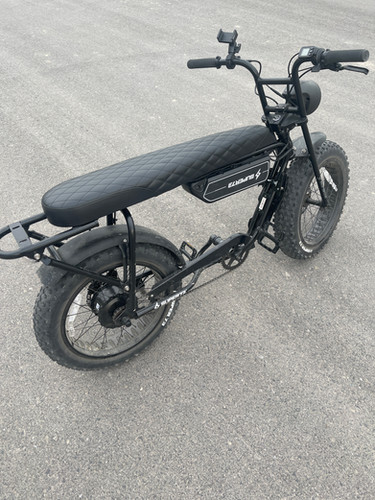 FULLY Extended Seat for Super73 S1 | OC Cafe Racer