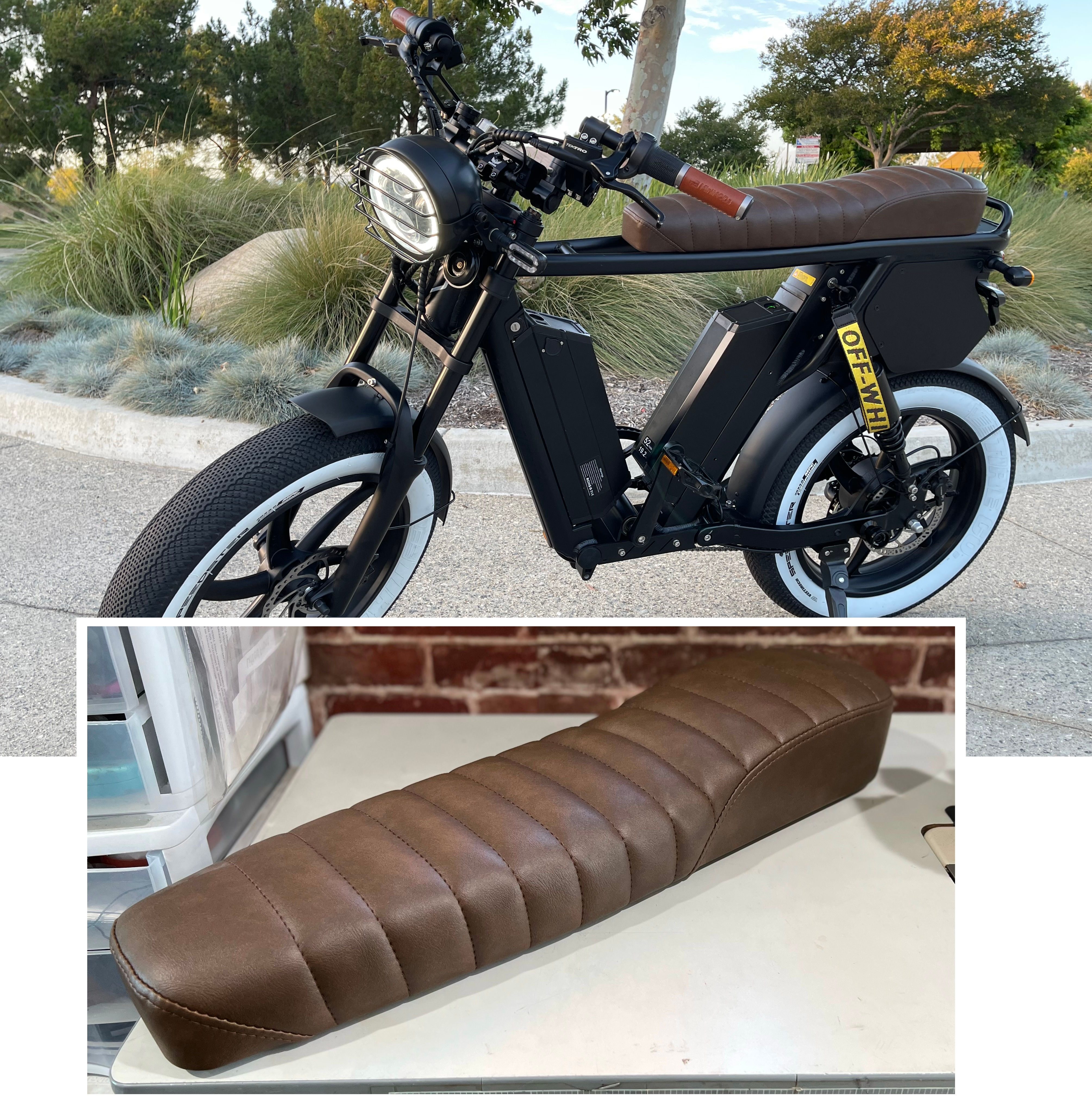 2UP Extended Seat for Juiced Scrambler