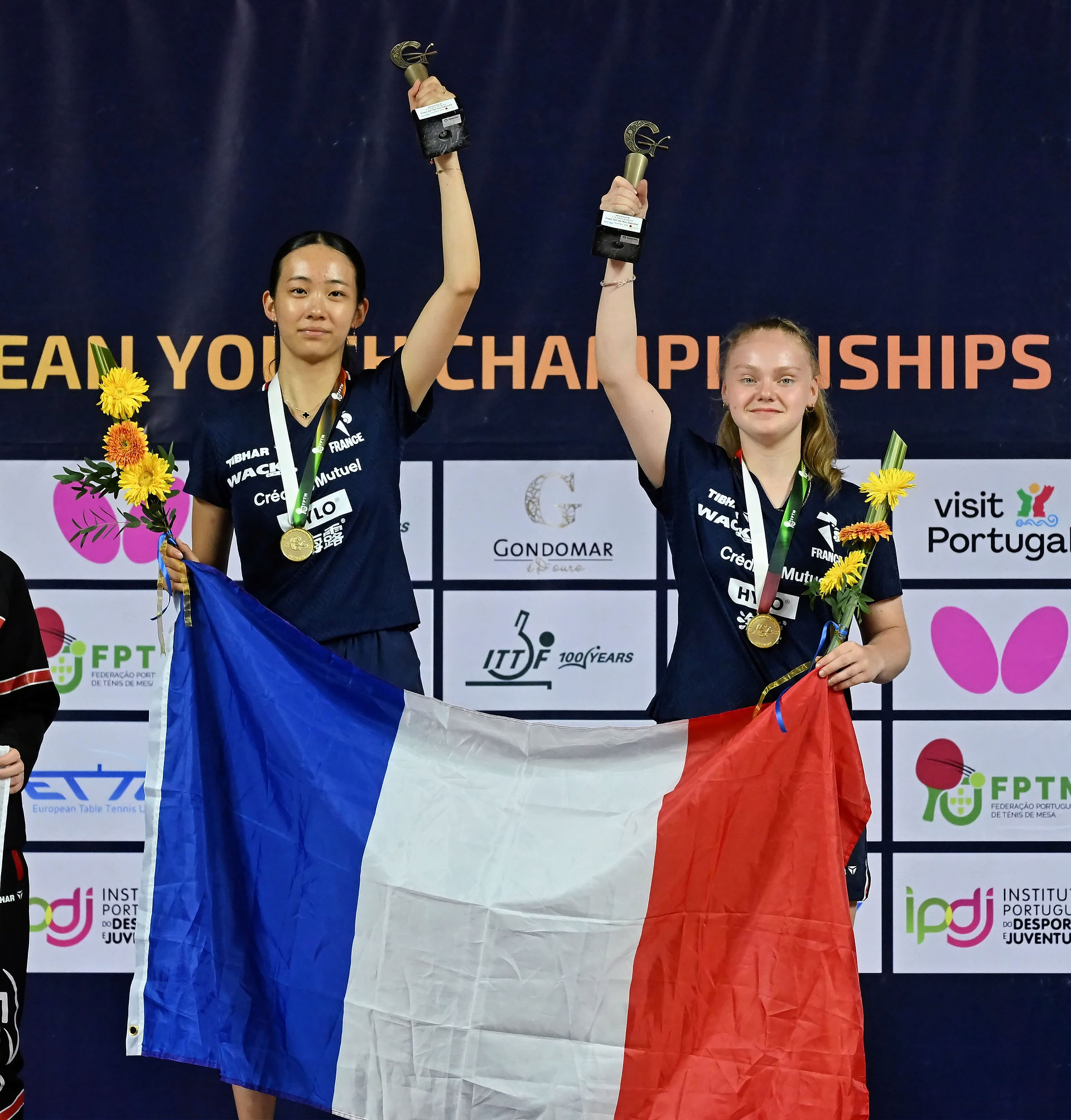 Léana Hochart et Nina Guo Zheng