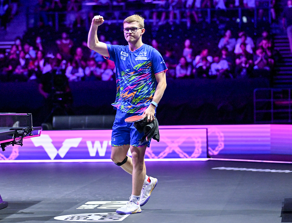 Alexis Lebrun lors du WTT Champions Yokohama 2026