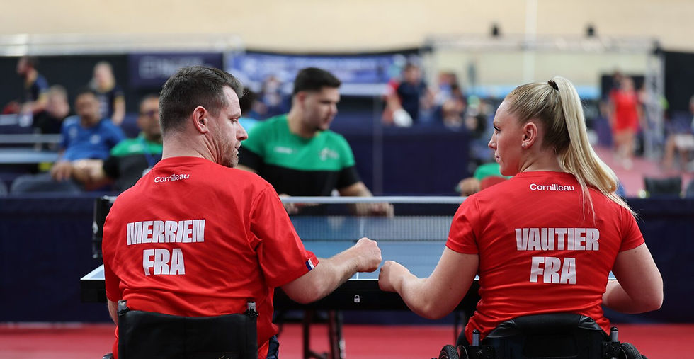 ITTF World Para Elite Yvelines 2026 : quatre médailles pour Flora, Lucas et Clément