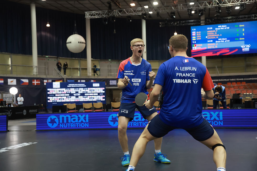 Alexis et Félix sortent vainqueurs de leur confrontation en quarts de finale des Championnats d'Europe