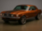 Burnt Orange Mustang