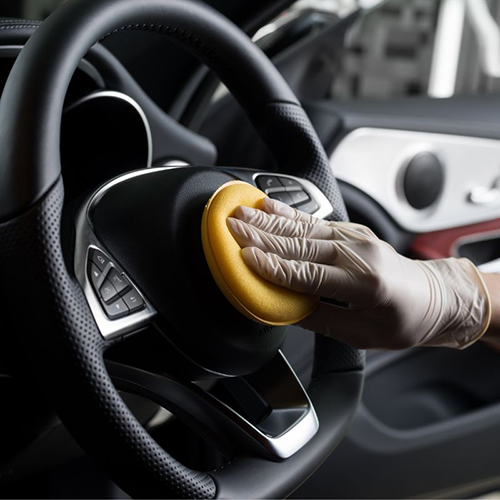 interior car cleaning