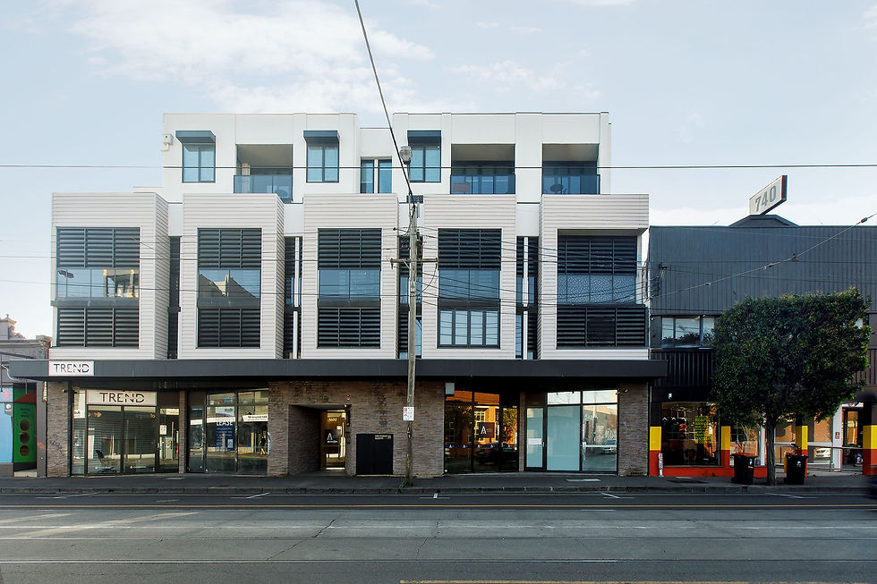 Building front look