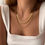 Miniature : COLLIER DOUBLE ZAÏRA