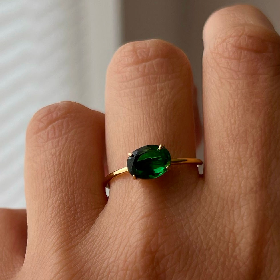 Miniatura: ANILLO MELODY GREEN