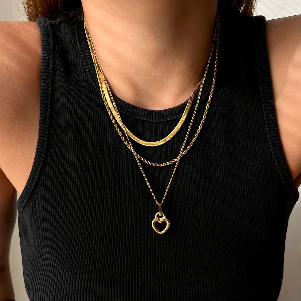 Miniatura: COLLANA DOPPIA ZAIRA