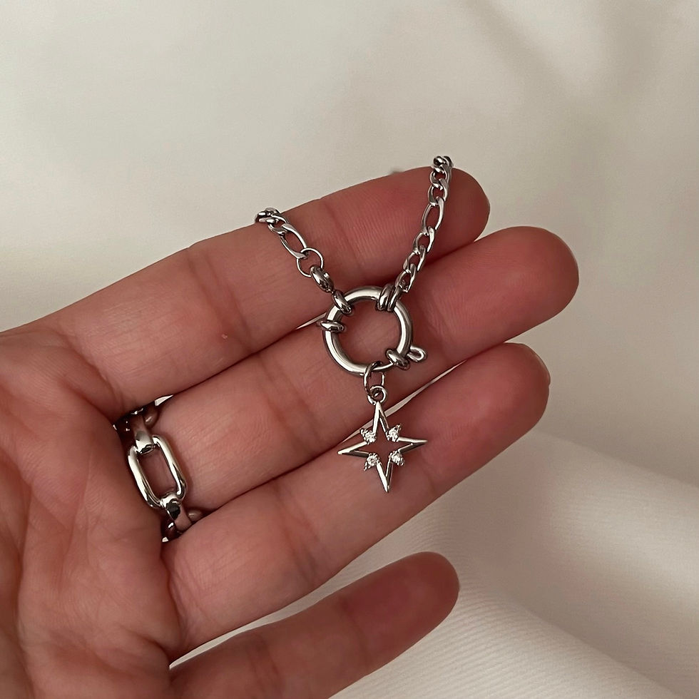 Thumbnail: KAYLA SILVER NECKLACE