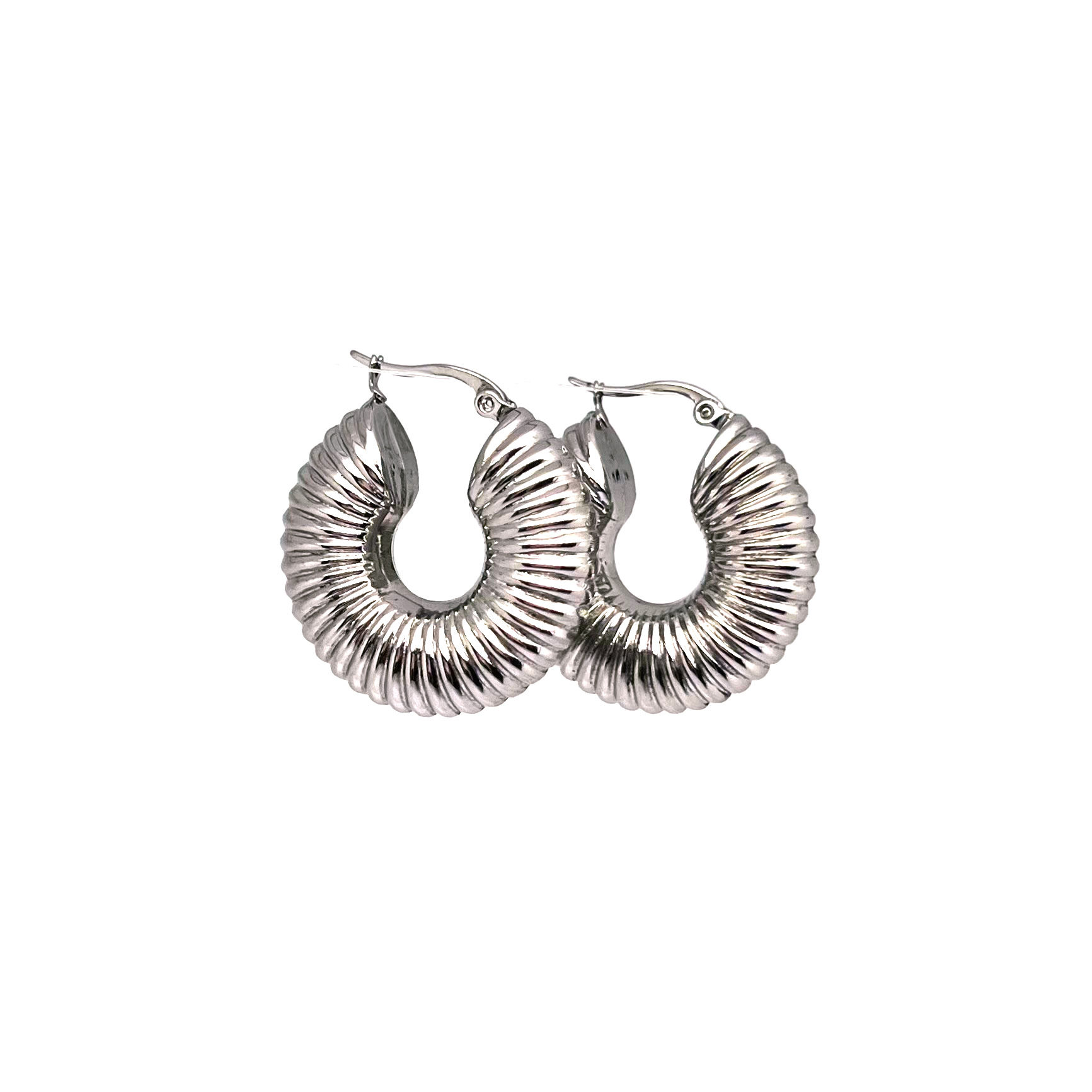 BELLA HOOPS SILVER
