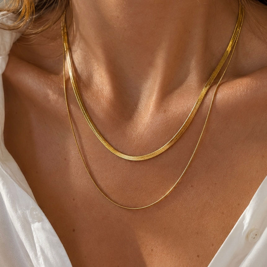 Miniature : COLLANA DOPPIA MAY