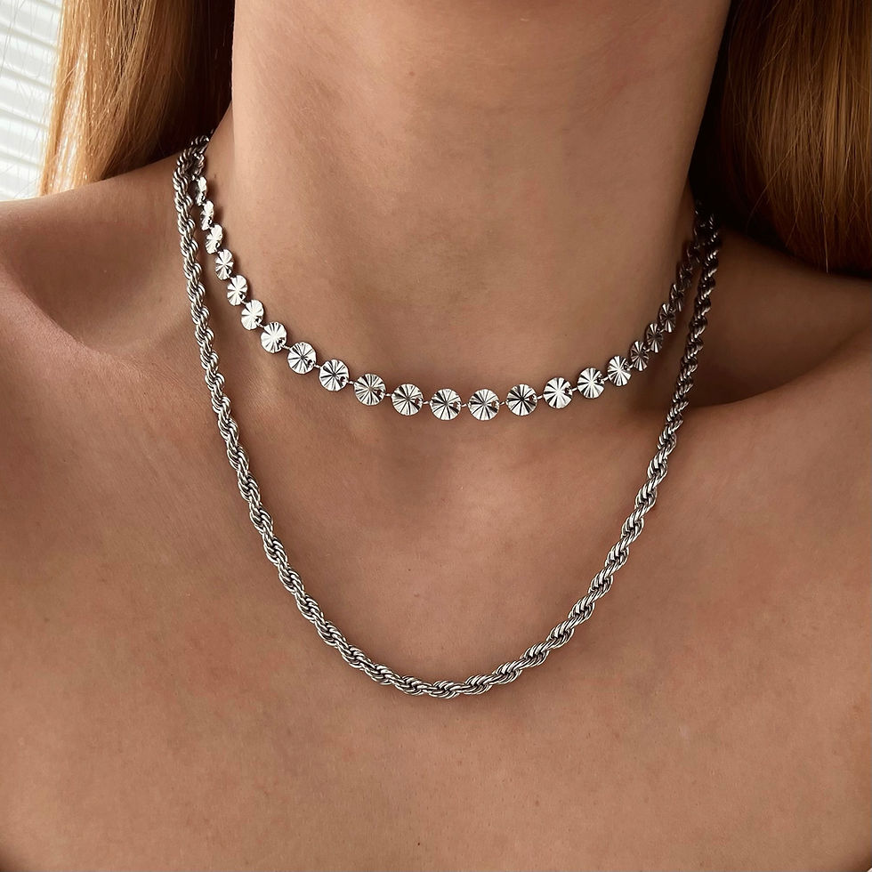 Thumbnail: CHOKER LUDMILLA SILVER