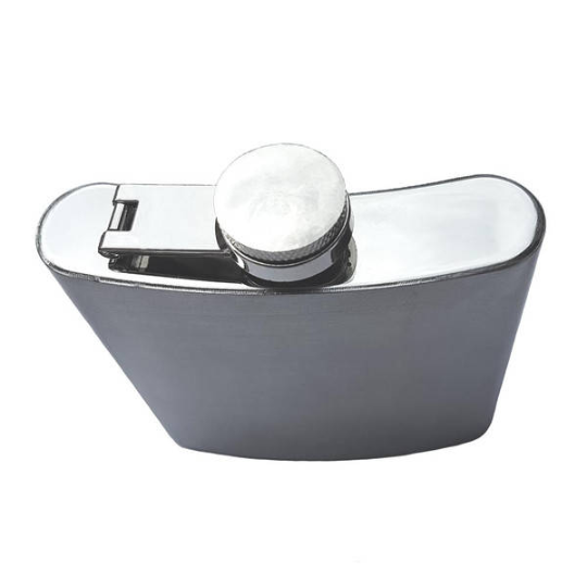 Miniaturbild: Edelstahl-Flachmann | Klassisches Accessoire