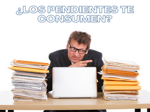 ¿Los pendientes te consumen?