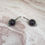Thumbnail: Violet Round Amethyst Earring