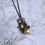 Thumbnail: Mocha and Apricot Pearl Cluster Necklace
