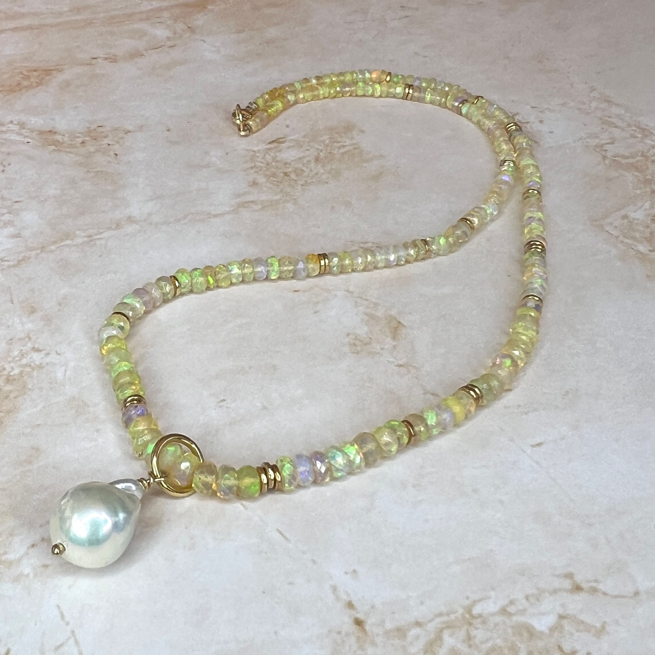 Ethiopian Opal Necklace
