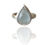 Thumbnail: Pear Shape Aquamarine Ring