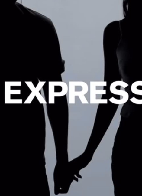 Silhouettes holding hands, Express film