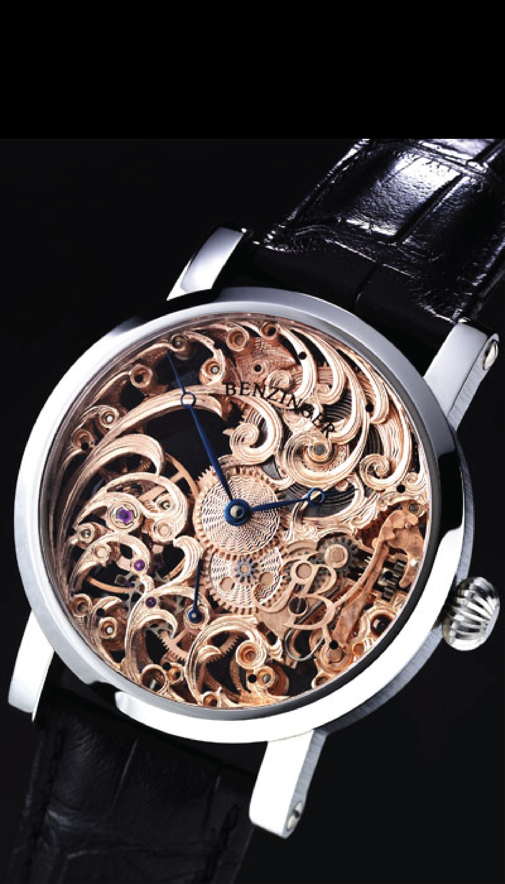 full skeleton watch